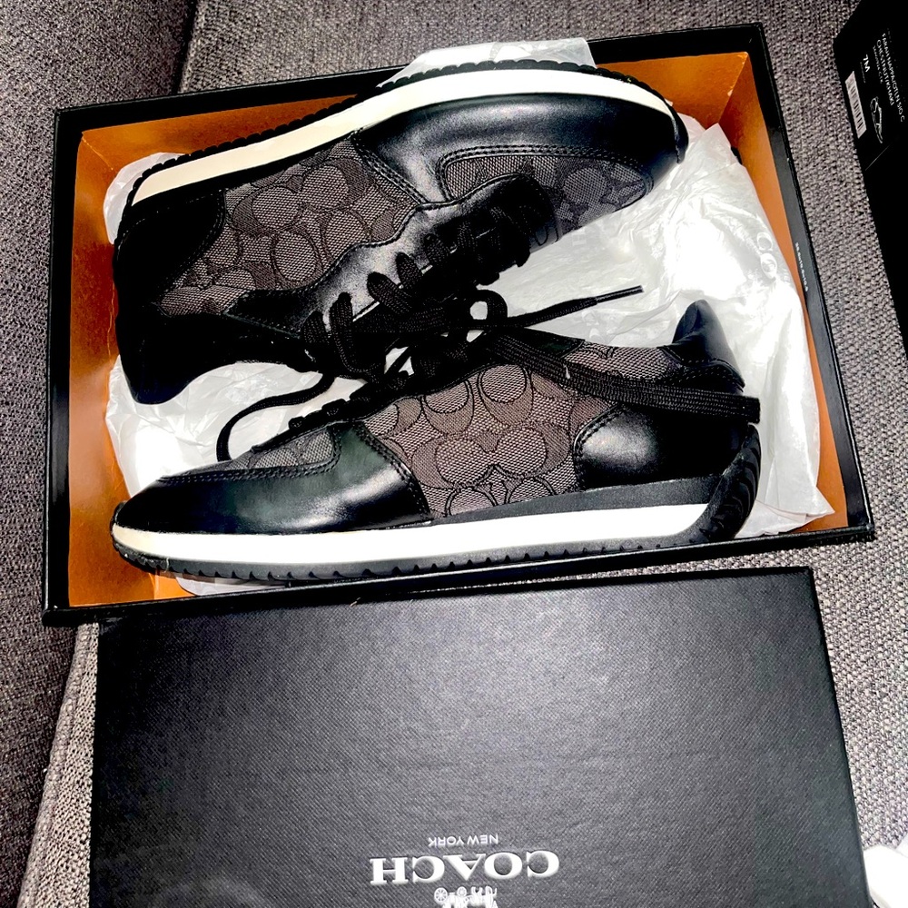 Coach sneakers - Women’s size 7 - Black